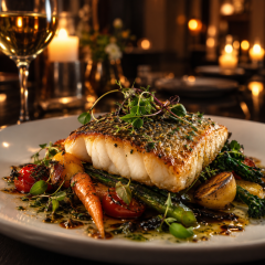 Restaurant dish featured in Restaurant Stockholm